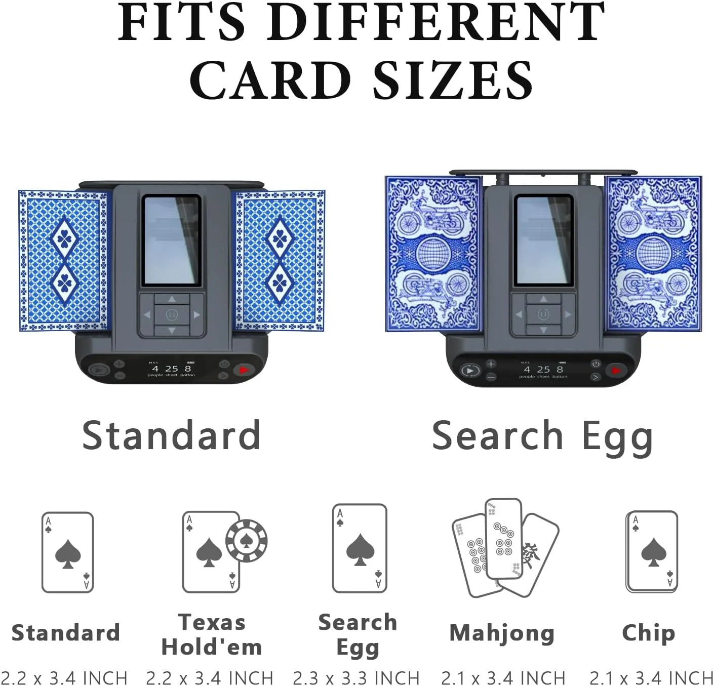 Automatic card shuffler